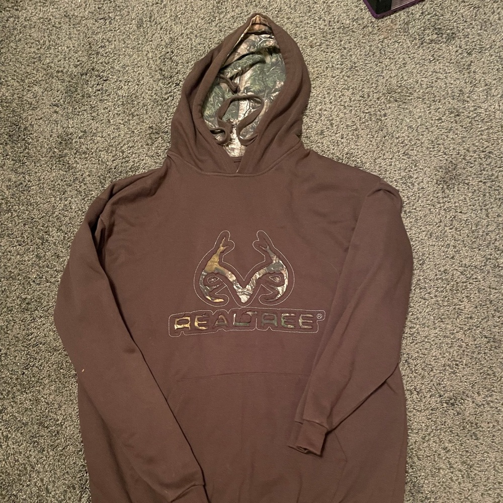 Unisex Large Real Tree Hoodie